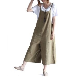 Linen Overalls Jumper